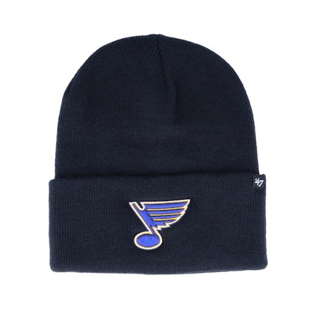 47 Brand - NHL Blau cuff Mütze - St. Louis Blues Haymaker Navy Cuff @ Hatstore