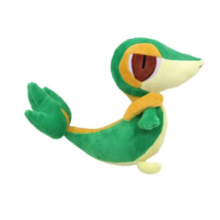 Söt Japan Anime Snake Snivy Plyschleksak Gosedjur Docka