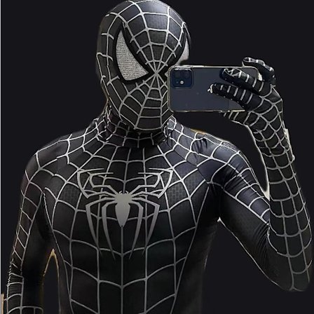 Halloween miesten musta Remy Spiderman Cosplay-asu Venom Symbiote Remy-asu Zentai-kokovartaloasu aikuisille huppupuvut