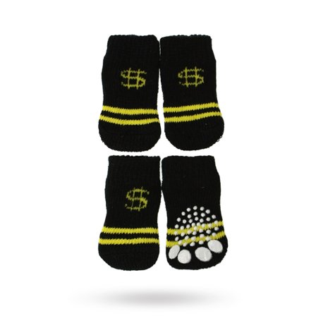 Urban Pup - Dollar - Hundstrumpor Med Antiglid - Hundeklær, Koseklær, Fest & Utkledning, Hundesko på Doggie.no - Hundesko & Sokker til hunder