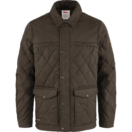 Fjällräven Men's Övik Wool Padded Jacket in Dark Olive, G-1000 /Wolle | Size: Medium