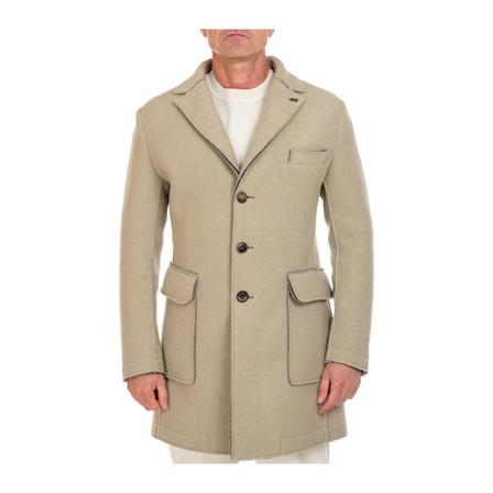 Bob Single-Breasted Coats inbo, Herre Uldfrakker