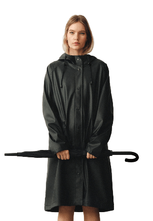 Å WOMAN Regnjacka HEAVEN Paraplyer & regnskydd Svart S