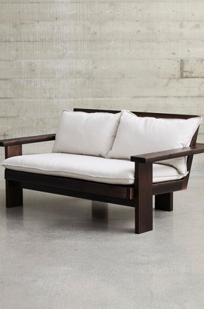 Jotex - 03 Utesofa 2-seter Mrk brun - ASPVIK - Kjøp Hagesofaer & hagebenker hos Jotex