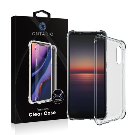 Ontario baksidedeksel for Sony Xperia 1 II - PC+TPU, gjennomsiktig