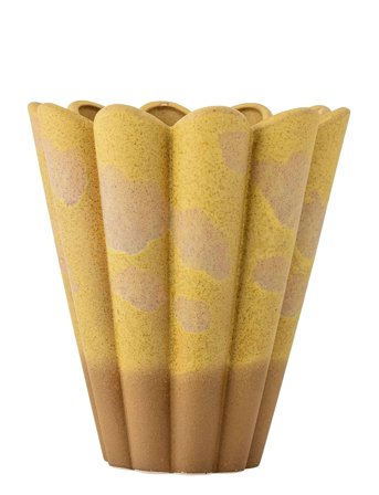 Bloomingville Penn Vase - Yellow - Ø 25.5 CM