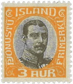 Island 1920 - Tjenestemærke AFA 33 - Postfrisk
