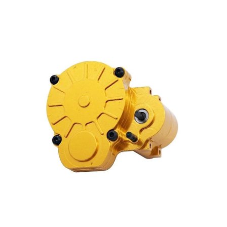 For FMS FCX24 Metallgirkasse med stålgiret 1/24 RC Crawler Bil Oppgraderingsdeler Tilbehør, Gul