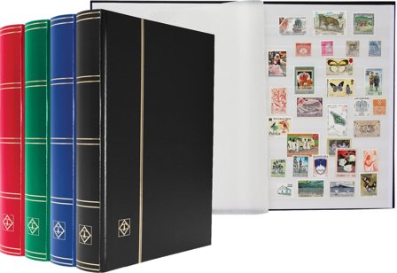 BASIC indstiksbog - A4 - 64 hvide sider - tilfældige farver - Leuchtturm