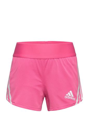 Aeroready Training 3-Stripes Knit Shorts Shorts Sport Shorts Rosa Adidas Performance