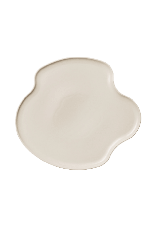 Iittala Aalto Fat 35cm Eld Glas Beige 35 cm