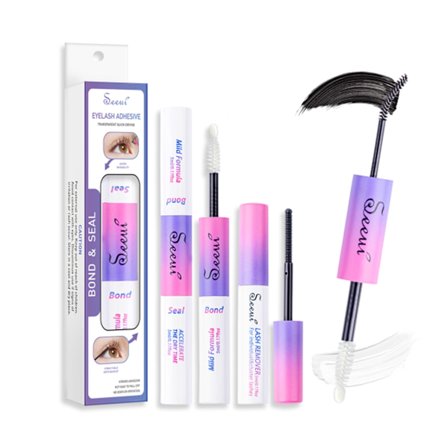 Ripsiliima ja tiiviste ripsien klustereille Vahva kiinteä ripsien liima Kestävä ripsien liima Ripsien pidennystyökalu