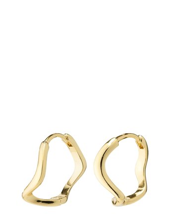 Pilgrim | Alberte Organic Shape Hoop Earrings | ONE SIZE