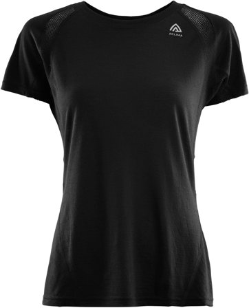 Aclima Lightwool 140 Sports T-Shirt W's Jet Black