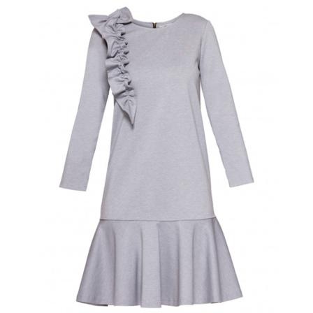 YULIYA BABICH Sukienka krój A, kobieta, 2XL, Szary