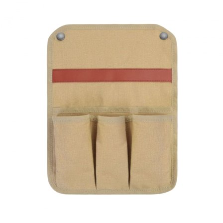 Fåtölj hopfällbar stol sidofickor bärväska