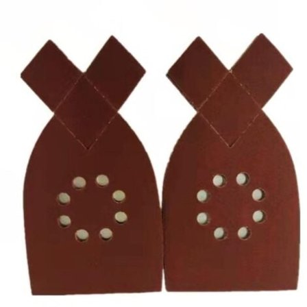 #QD#Pakke med 50 slipepapir kompatibelt med Black & Decker KA220G KA230 Musslip sandpapirkorn 40,60,80,100,120