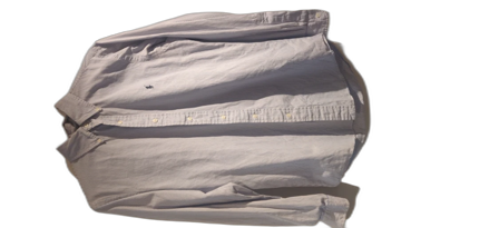 Ralph Lauren Blå vit randig skjorta - Medium