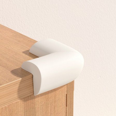 Hjørnebeskyttelse 10-pak - Hvid