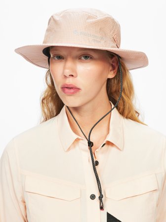 Klättermusen Ansur Hiking Hat - Mahogany Rose - L