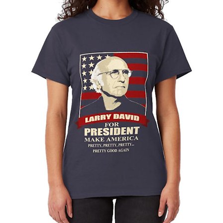 Larry David til præsident T-shirt