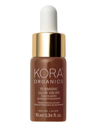 Kora Organics Turmeric Glow Drops Niacinamide Alternative Serum - Brown - 10 ML