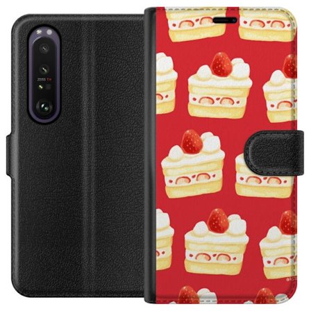 Plånboksfodral till Sony Xperia 1 III med Tårta