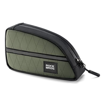 Rockbros Triangle Bike Frame Bag 0.8l - Grøn