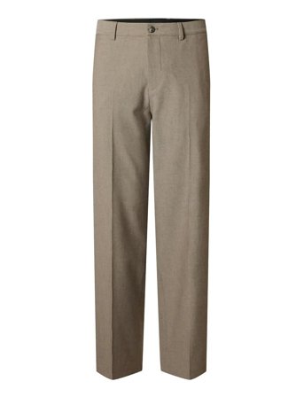 Slh220-Loose Robert Flex Pant Beige Selected