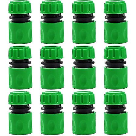 12 kpl Vihreä Letkun Liitin Nopea Liitäntä Puutarhanhoitoon