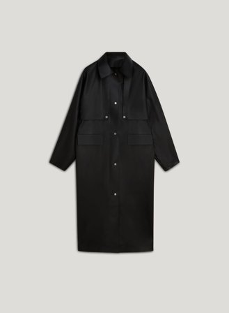 Tretorn X Kassl Editions Cape Coat — Waterdichte Jas Dames/Heren — Zwart | Bovenkleding, Regenlaarzen, Jassen & Regenkleding voor Dames, Heren & 