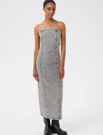 Gestuz Gzzauma Sl Long Dress - Grey - 38