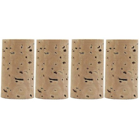 4 stk Fløyte Kork Erstatning Små Plugger Fløyte Hodeledd Kork Plugger Fløyte Tilbehør[D]