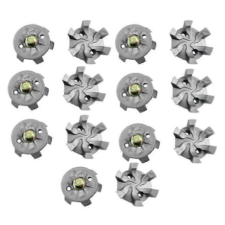 14 stk. Pins Drej Hurtig Twist Sko Pigge Udskiftningssæt Ultratynde Klamper Pins Golfpigge