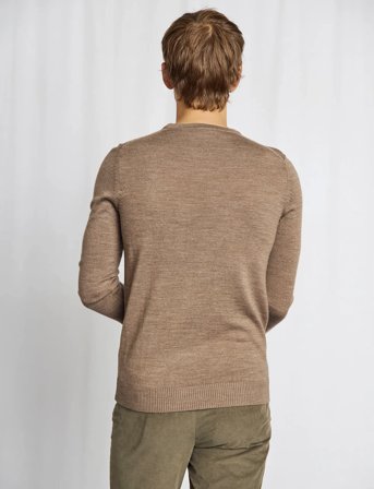 Bruun & Stengade Bs Jupiter Regular Fit Knitwear - Brown - S