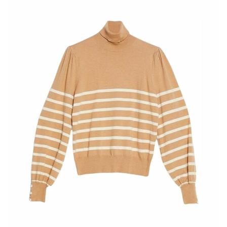 Liu Jo, Turtlenecks Beige, Dames, Maat:L,Viscose