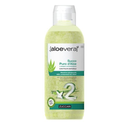 Zuccari Aloevera Succo Puro Doppia Concentrazione 1000ml:
