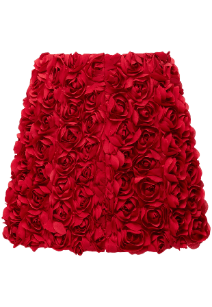 French Connection Verity Textured Mini Skirt Kjolar Dam Röd XS