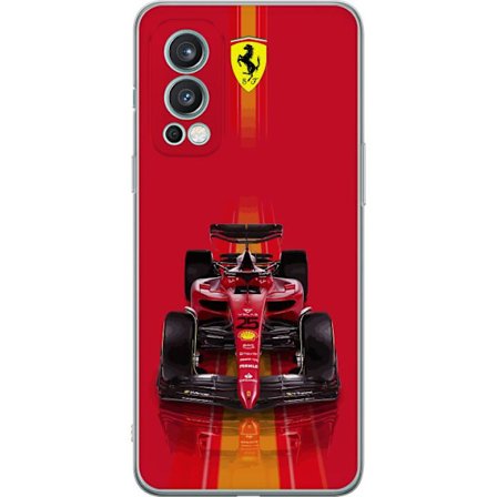 Kompatibelt Mobilskal till OnePlus OnePlus Nord 2 5G Ferrari Formel 1-bil i ikonisk röd design med sportig precision