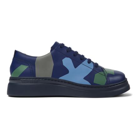 Camper, Trainers Runner Up Twins Blauw, Dames, Maat:37 EU