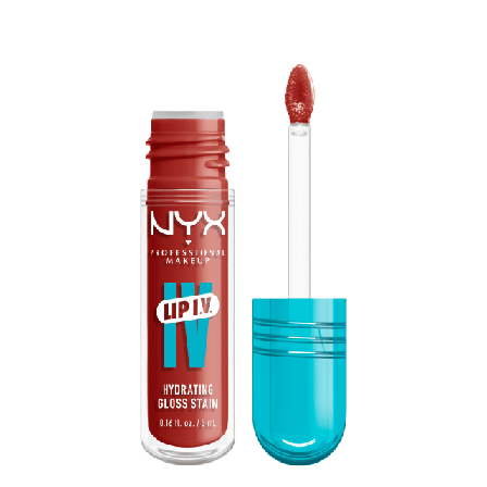 NYX Professional Makeup Lip I.V. Läppglans Unisex Orange 5 ML