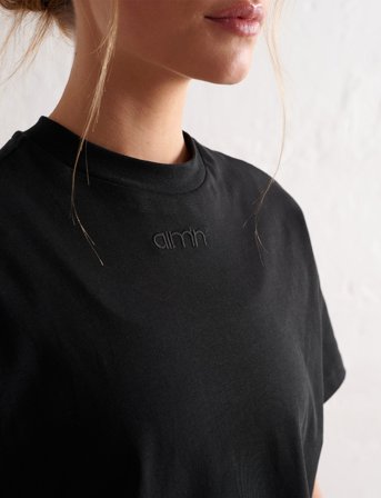 aim ́n Boyfriend T-Shirt - Black - M