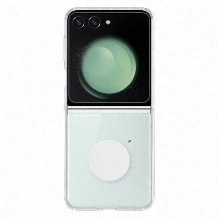 Samsung Galaxy Z Flip 5 Mobilskal Silikon Gadget - Clear