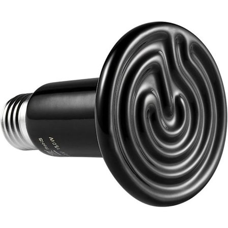 E27 200W Varmelampe for Kjæledyr med Infrarød Keramisk Varme