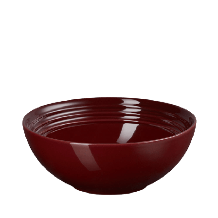 Le Creuset Djup tallrik Signature stengods 16 cm Skålar Röd