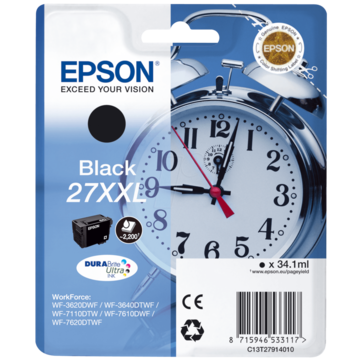 Inkjet Epson T2791 XXL Svart