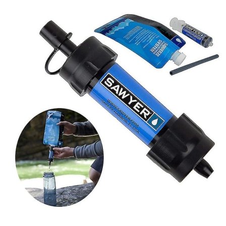 (Special Promotion) Mini Portable Survival Water Filter Straw Water Filtration System