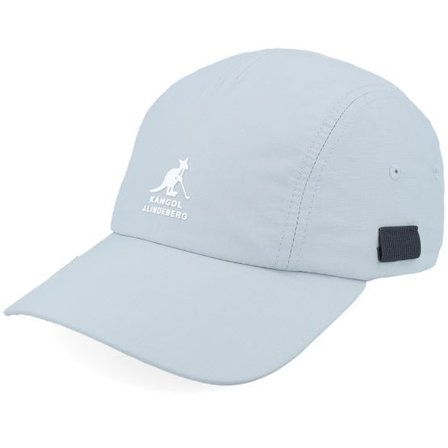 Kangol - Grå 5panel Keps - Hudson Golf Lovers Cap Winter Sky 5-Panel @ Hatstore