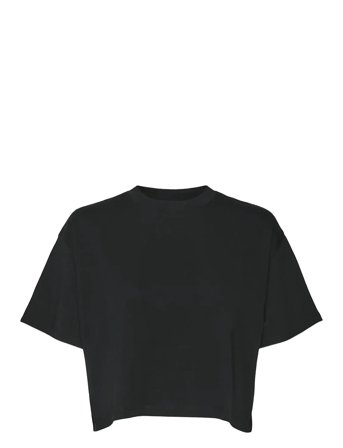 NOISY MAY | Nmalena S/S O-Neck Semicrop Top Fwd Noos | XS