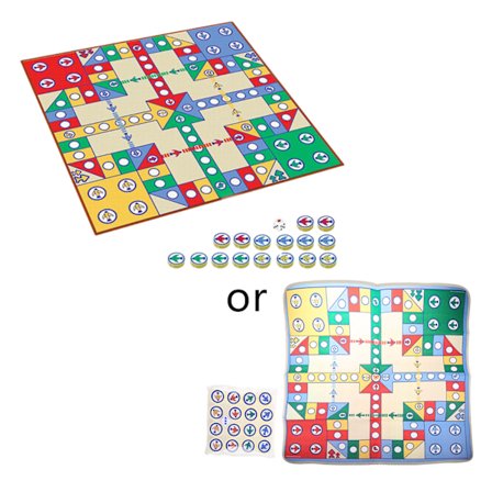 Flyvende sjakkteppe Foreldre-barn-spill Creeping Mat Kids Airplane Chess Rug